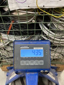 Preview: 435 Kilo Kupfer, Kabelschrott , Kabel , Verschnitt (siehe Bild) ***ABVERKAUF***